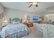 Comfortable bedroom featuring natural light, inviting ambiance, with open floor plan and stylish furniture at 3697 Stamler Ct, Mount Pleasant, SC 29466