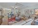 Spacious living room featuring comfortable seating, stylish decor, and plenty of natural light at 3697 Stamler Ct, Mount Pleasant, SC 29466