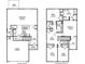 Floor plan of a two-story home highlighting the layout of rooms and dimensions at 384 Willows Crescent Dr, Moncks Corner, SC 29461