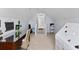 Well lit attic features a writing desk and a tent at the far end of the hall at 407 Burton Ave, Summerville, SC 29485