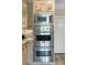 Gourmet kitchen showcasing stainless steel Viking microwave and double oven combination at 4217 Sawgrass Dr, Charleston, SC 29420