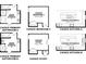 Floor plan options for primary bathroom, bedroom 4, study, and enhanced choice kitchen at 457 White Magnolia St, Moncks Corner, SC 29461