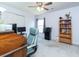 Bedroom with soft carpet, a ceiling fan, and space for a desk and bookcase at 5007 Ballantine Dr, Summerville, SC 29485