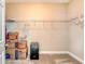Walk-in closet with ample storage, shelving and packing boxes at 708 Professor Dr, Ladson, SC 29456