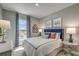 Charming bedroom featuring stylish decor, a bright window view, and tasteful furnishings at 1000 Winding Grove Ln, Moncks Corner, SC 29461