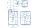 A detailed floor plan showcasing the layout of the first and second floors, ADU, and outdoor spaces at 1012 Ashley Ave, Charleston, SC 29403