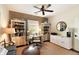 Office space with custom shelving and storage and natural light at 1012 Ashley Ave, Charleston, SC 29403