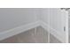 A view of an open walk-in closet with gray carpeting and white trim at 114 Midmills Ln, Summerville, SC 29486