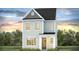 Charming two-story home with light gray siding, a covered porch, and manicured landscaping in a desirable neighborhood at 114 Midmills Ln, Summerville, SC 29486