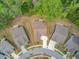 Aerial view of home and neighborhood featuring lush landscaping and manicured lawns at 1160 Old Field Dr, Summerville, SC 29483