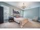 Comfortable bedroom with soft lighting, plush bedding, and cozy chair at 118 Elery Ter, Summerville, SC 29485