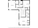 Detailed floor plan of the second floor showcasing layout of bedrooms, bathrooms, and hall at 1188 Quick Rabbit Loop, Charleston, SC 29414