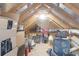 An attic space filled with lots of items at 1243 Appling Dr, Mount Pleasant, SC 29464