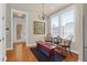 Bright breakfast nook with natural light and access to outside at 1243 Appling Dr, Mount Pleasant, SC 29464