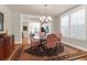 Bright dining room with natural light and view to kitchen at 1243 Appling Dr, Mount Pleasant, SC 29464