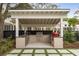 Outdoor kitchen with built in grill, countertop and appliances at 1412 Jackson St, Mount Pleasant, SC 29464