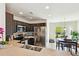 Bright eat-in kitchen featuring stainless steel appliances and sliding glass door to backyard at 161 Brittondale Rd, Summerville, SC 29485
