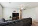 Inviting living room with an entertainment center and neutral paint, open to kitchen at 161 Brittondale Rd, Summerville, SC 29485