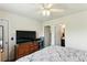 Comfortable main bedroom featuring ceiling fan, and a dresser at 161 Brittondale Rd, Summerville, SC 29485