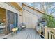 A peaceful deck area with outdoor seating, perfect for relaxing or entertaining guests in a private setting at 165 River Breeze Dr, Charleston, SC 29407