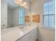 Bathroom with bright light, large mirror, and vanity at 1656 Indy Dr, North Charleston, SC 29405