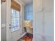 Cozy nook with a small desk, cabinets, and natural light, perfect for a home office at 1656 Indy Dr, North Charleston, SC 29405