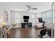 Bonus room featuring a desk, television, workout equipment, and natural light at 184 Clearblue Loop, Summerville, SC 29486