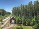 Community covered bridge next to tall trees, creating a natural and inviting walkway at 184 Clearblue Loop, Summerville, SC 29486