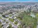A captivating aerial view showcases a well-planned community with lush greenery and tranquil ponds at 2004 Hammond Dr, Mount Pleasant, SC 29466