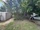 Spacious backyard with mature trees, offering a private outdoor retreat at 227/229/3 Fishburne/Woodall St, Charleston, SC 29403