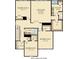 Second floor plan featuring the owner's suite, additional bedrooms, and bathrooms for convenient living at 261 Camellia Bloom Dr, Moncks Corner, SC 29461