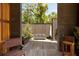 Outdoor seating area for relaxation and entertaining at 2885 Plow Ground Rd, Johns Island, SC 29455