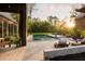 Backyard featuring a stunning in-ground pool, a concrete patio, and outdoor furniture at 2885 Plow Ground Rd, Johns Island, SC 29455