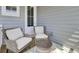 Comfortable seating area on a private balcony with serene outdoor ambiance at 2928 Tranquility Rd, Mount Pleasant, SC 29466