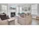 Inviting living room with fireplace, TV, and comfortable seating arrangement at 2928 Tranquility Rd, Mount Pleasant, SC 29466