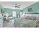 Charming bedroom with a cozy bed, and soft hues, creating a welcoming and restful sanctuary at 302 Fox Gap Rd, Summerville, SC 29486