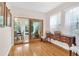 Dining Room has hardwood floors, sliding glass doors and large windows at 3030 Baltimore St, Charleston, SC 29492
