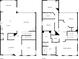 Detailed floor plan showcasing the layout of the home's first and second floor, with kitchen, living spaces, and bedrooms at 3700 Maidstone Dr, Mount Pleasant, SC 29466