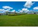 Expansive green lawn area in a new community, perfect for outdoor activities and relaxation under a sunny sky at 4314 Cotton Flt Rd, Summerville, SC 29485