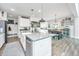 Bright open concept kitchen featuring an island and breakfast nook with natural light at 4314 Cotton Flt Rd, Summerville, SC 29485
