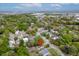 Aerial view of neighborhood showcasing proximity to water, bridge, and downtown area at 4971 Edge Ave, Charleston, SC 29405