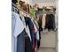 Walk in closet with metal racks and clothing at 5224 Stonewall Dr, Summerville, SC 29485