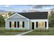 Charming single-Gathering home featuring a well-manicured lawn and a classic facade with black shutters at 6254 Gritman Dr, Hollywood, SC 29470