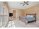 Comfortable bedroom with hardwood floors and ample natural light at 66 New Settlement Rd, Kiawah Island, SC 29455