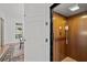 Interior view of the home's elevator, with wood paneling and convenient access at 66 New Settlement Rd, Kiawah Island, SC 29455