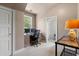 A cozy office space with neutral paint and a window view at 66 New Settlement Rd, Kiawah Island, SC 29455