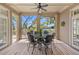 Outdoor patio with a round table and chairs, offering scenic views of the surrounding nature at 66 New Settlement Rd, Kiawah Island, SC 29455