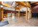 Spacious clubhouse interior with high ceilings, wooden beams, and large open area at 8986 N Red Maple Cir, Summerville, SC 29485