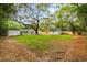 Sprawling backyard with mature tree and lawn at 920 Julia St, Charleston, SC 29412
