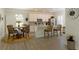 Stylish kitchen with stainless steel appliances and dining area at 10032 Randall, McClellanville, SC 29458